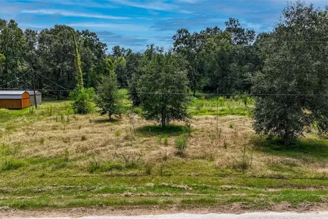 The lot looking toward the rear of the property