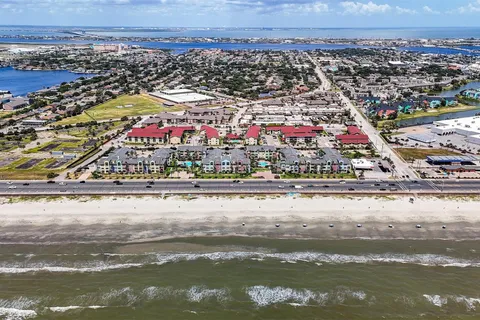 The Dawn Condominiums, directly across from the seawall and beach