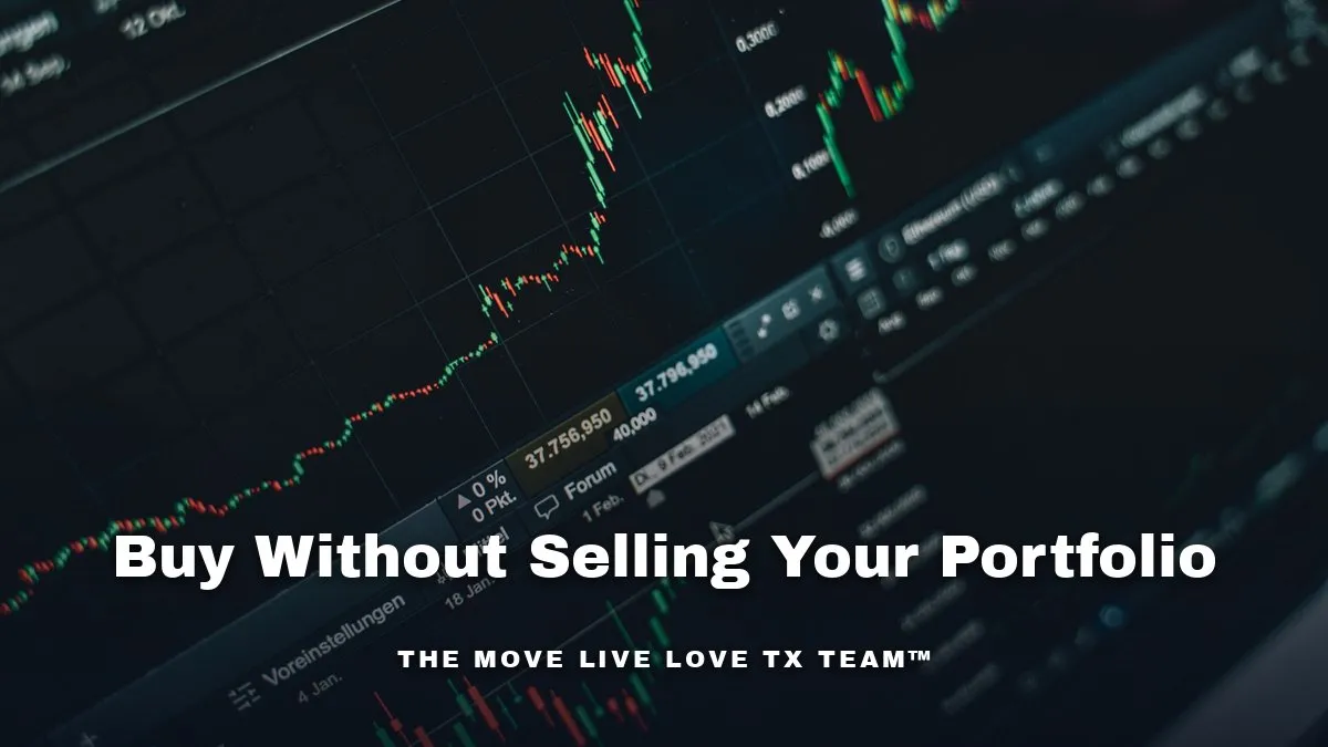 A stock market chart with rising price lines on a dark trading screen