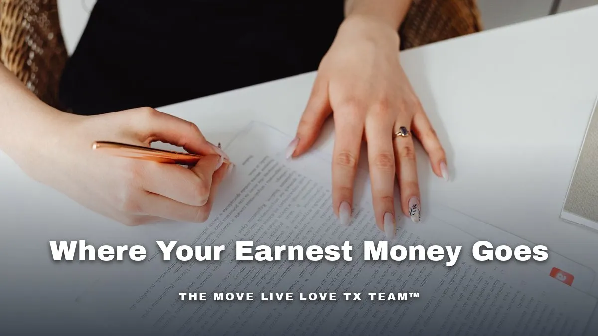 A buyer and a title company closer reviewing paperwork at a sunlit closing table with a pen and a folder of documents