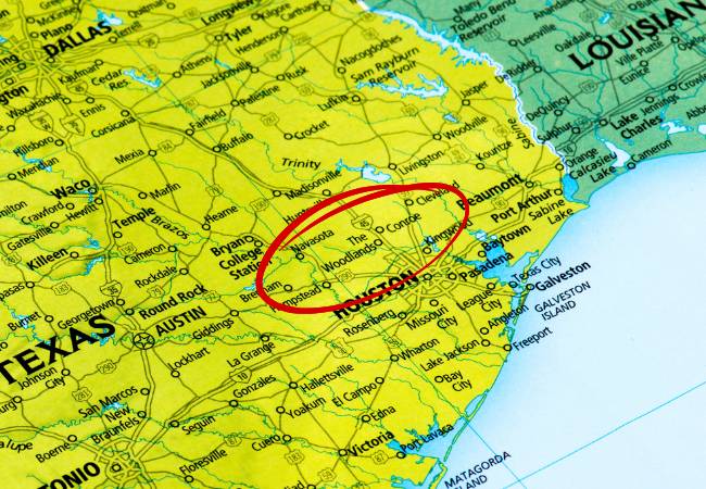The Woodlands Map