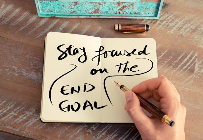 Stay Focused on the End Goal in a Divorce